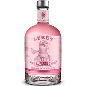 Non Alcoholic Spirits: Lyre's Non-Alcoholic Pink Gin 700ml
