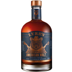 Non Alcoholic Spirits: Lyre's Non-Alcoholic American Malt Bourbon 700ml