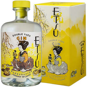 Etsu Double Yuzu Japanese Gin 700ml