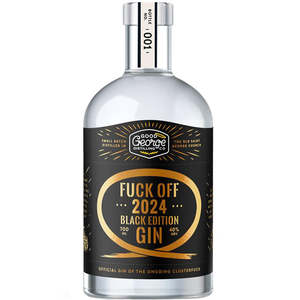 Good George Fuck Off 2024 Black Edition Gin 700ml