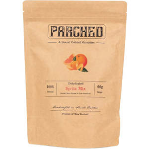 Parched Dehydrated Garnishes: Parched Dehydrated Spritz Mix Fruit Slices 60g Refill Pouch