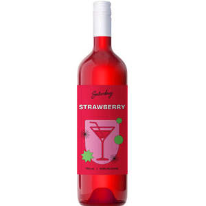 Saturdays Strawberry Liqueur 750ml