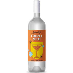 Flavoured Liqueur: Saturdays Triple Sec 750ml