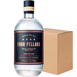 Four Pillars Gin: Four Pillars Rare Dry Gin Case (6x700ml)