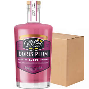 Good George Distilling: Good George Doris Plum Gin Case (6x700ml)