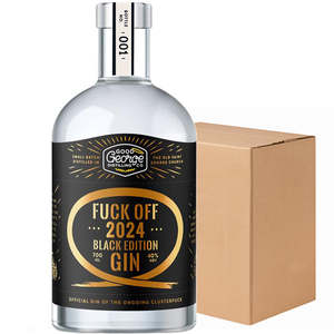 Good George Fuck Off 2024 Black Edition Gin Case (6x700ml)