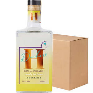 Lady H Duchess H Cocktail Gin a Colada Case (6x700ml)