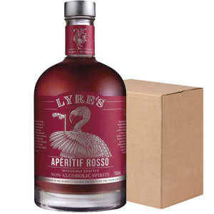 Lyres Non Alcoholic: Lyre's Non-Alcoholic Aperitif Rosso Case (6x700ml)