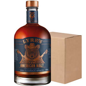 Lyre's Non-Alcoholic American Malt Bourbon Case (6x700ml)