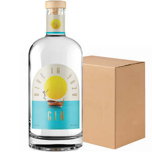 National Distillery Spirits: National Distillery Dive In Yuzu Gin Case (6x1L)