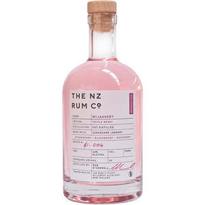 NZ Rum Co. McJaggery Triple Berry Botanical Rum 700ml