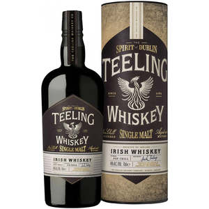 Teeling Whiskey: Teeling Single Malt Irish Whiskey Gift Tube 700ml
