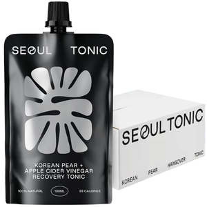 More: Seoul Tonic ACV + Korean Pear Recovery Tonic Case (48x100ml)