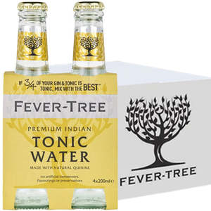 Fever Tree Indian Tonic Slab 24x200ml Bottles