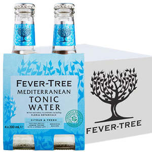 Fever Tree Mediterranean Tonic Slab 24x200ml Bottles
