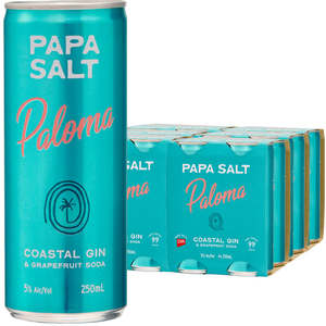 Papa Salt Coastal Paloma RTD 250ml 4x6 Slab