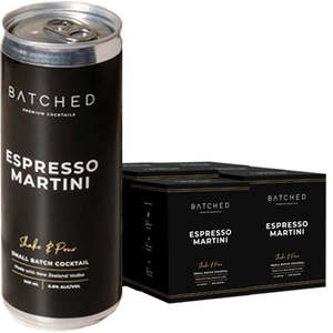 Batched Espresso Martini Slab 24x240ml Cans