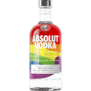 Vodka: Absolut Rainbow Vodka 700ml