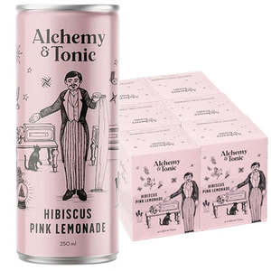 Alchemy & Tonic Hibiscus Pink Lemonade Slab (24x250ml Can)
