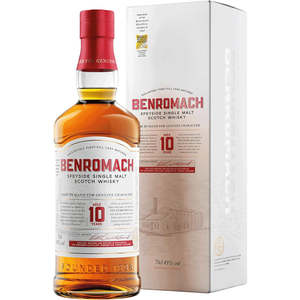Whisky: Benromach 10YO Single Malt Whisky 700ml