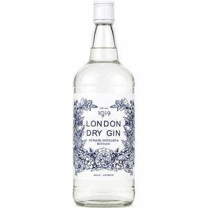 Gin: 1919 London Dry Gin 1L
