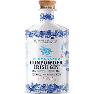 Gin: Drumshanbo Irish Gunpowder Gin Ceramic Bottle 700ml