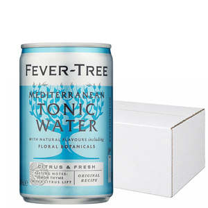 Other Spirits: Fever-Tree Mediterranean Tonic Cans (24x150ml)