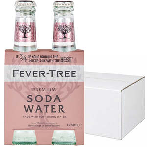Fever-Tree Soda Water Case (24x200ml)