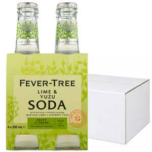 Fever-Tree Lime & Yuzu Soda Case (24x200ml)