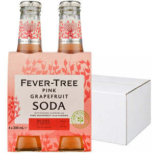 Fever-Tree Pink Grapefruit Soda Case (24x200ml)