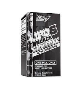 Vitamins & Supplements: Nutrex Lipo-6 Black Stim-Free
