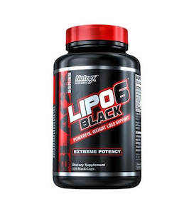 Fat Burner: Nutrex Lipo-6 Black Weight Loss Support