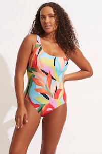 ONE SHOULDER ONE PIECE