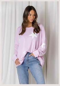 ALL STAR STRIPE SLEEVE COTTON SWEAT