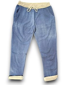 CORNELIA JOGGERS DARK DENIM