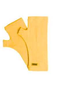 MERINO WOOL FINGERLESS GLOVES TUSCAN SUN