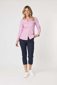 EMMA RIB SHIRT ORCHID