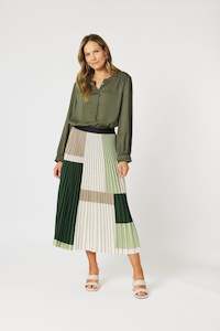 Hammock And Vine: VIENNA PLEAT SKIRT