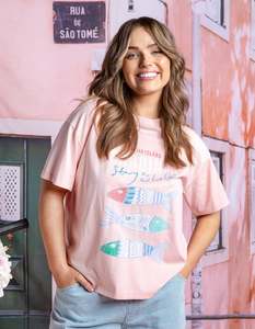 Tops: SARDINIA TEE PINK