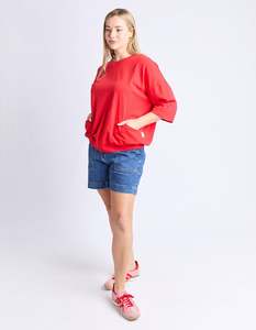 Tops: FUNDAMENTAL MAZIE SWEAT POPPY