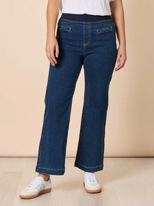 Jeans: MADDY PULL ON WIDE LEG JEAN