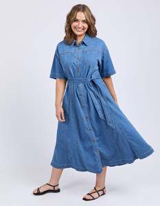 Dresses: RIVER DENIM DRESS