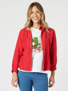 LINO LE MARAIS JACKET RED