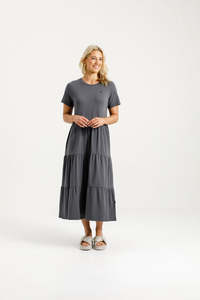 KENDALL DRESS GRAPHITE