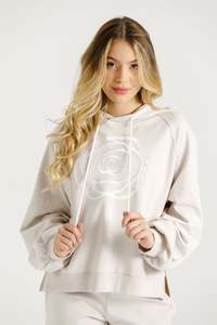 SLOPPY JOE ROSE PRINT IVORY