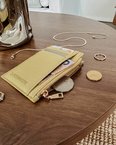 Womens Wallets Clutches And Purses Nz: CARA CARDHOLDER BUTTER