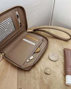 Womens Wallets Clutches And Purses Nz: EDEN WALLET MALT