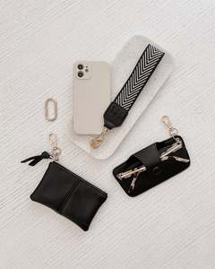 Womens Wallets Clutches And Purses Nz: ZIGGY ACCESSORY BUNDLE BLACK
