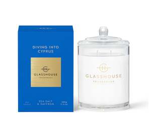 Glasshouse Candles: DIVING INTO CYPRUS 380g