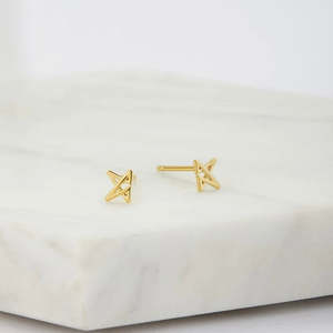 Zafino Earrings: AMELIA STUD - SILVER